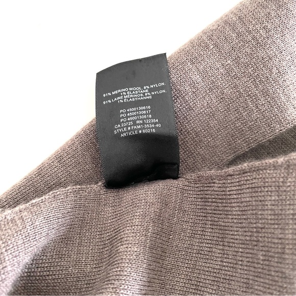 Aritzia Babaton Kirby Merino Wool Blend Long Cardigan Sweater - Picture 11 of 11